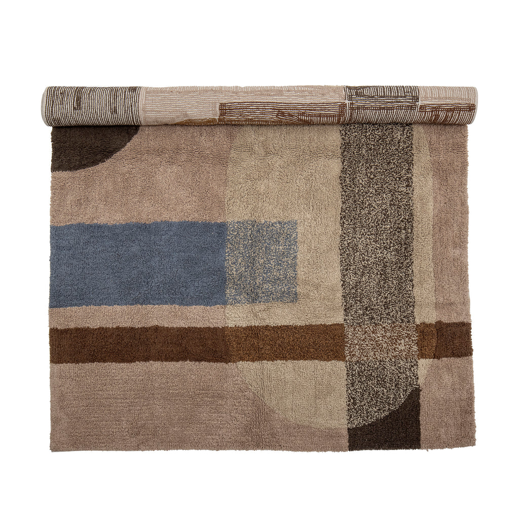 Zofia - Tapis - Marron - Coton