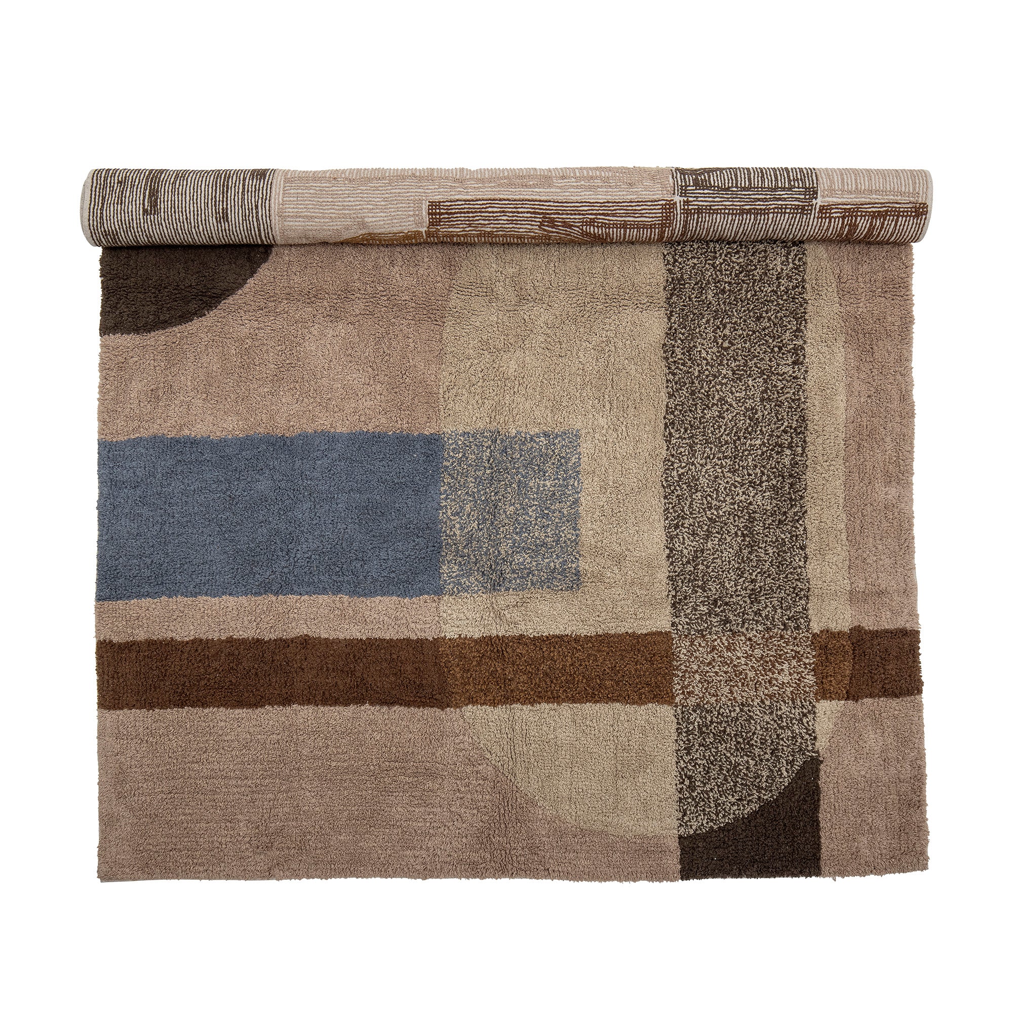 Zofia - Tapis - Marron - Coton