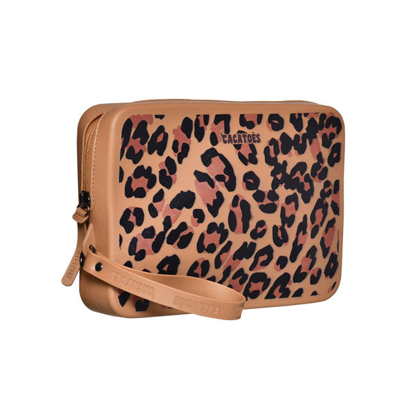 Pochettes - Gisela Animal Print - Camel