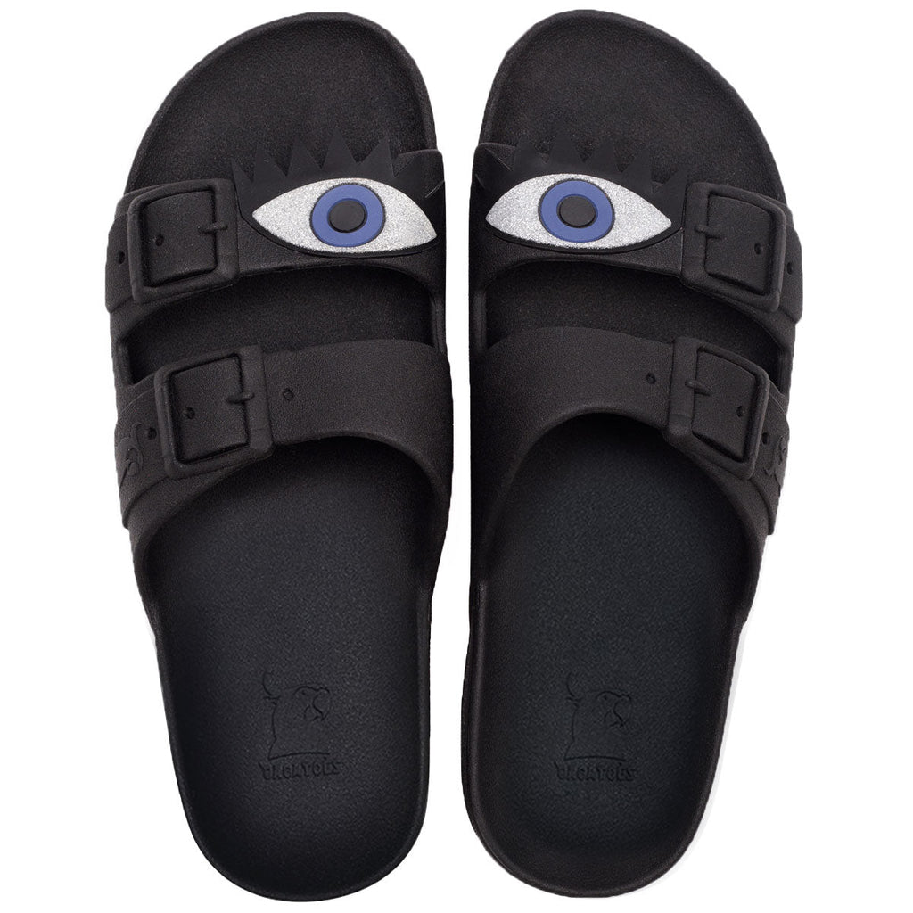 Sandales - Olhos - Black Silver