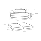 Lincoln Straight Sofa - 2 Seater - Corduroy