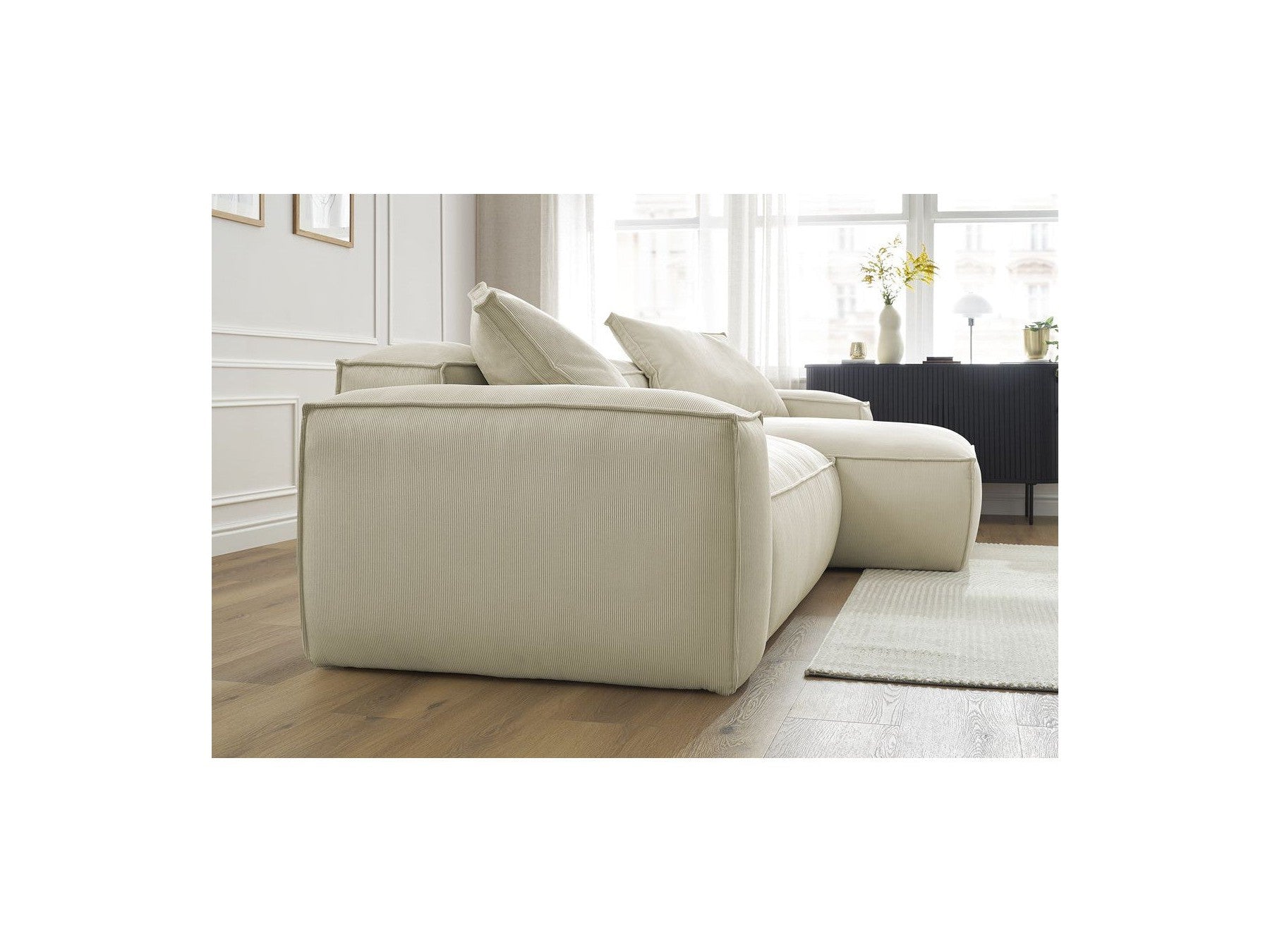 Boheme - Ultra-Soft Reversible Corner Sofa - Corduroy