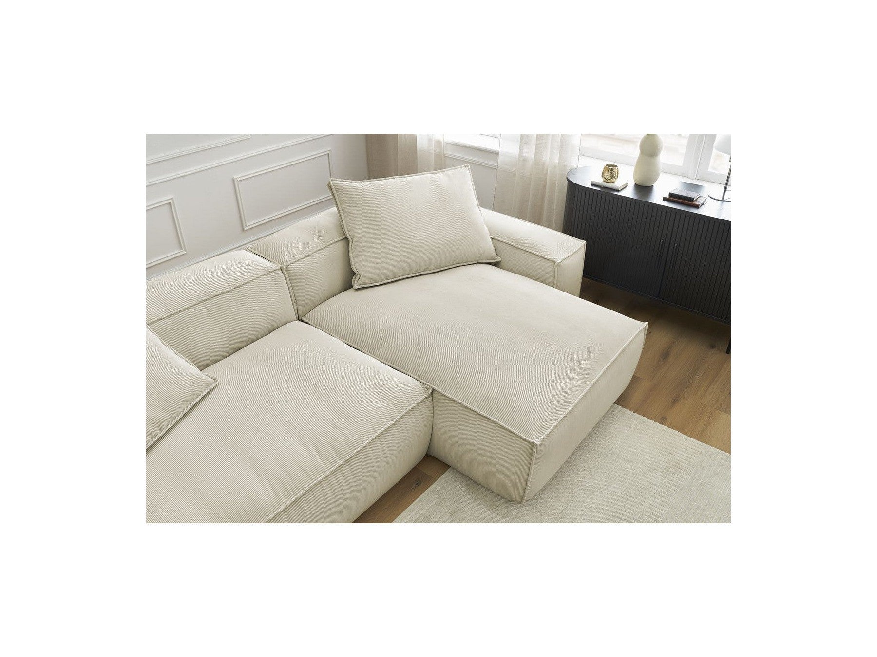 Boheme - Ultra-Soft Reversible Corner Sofa - Corduroy