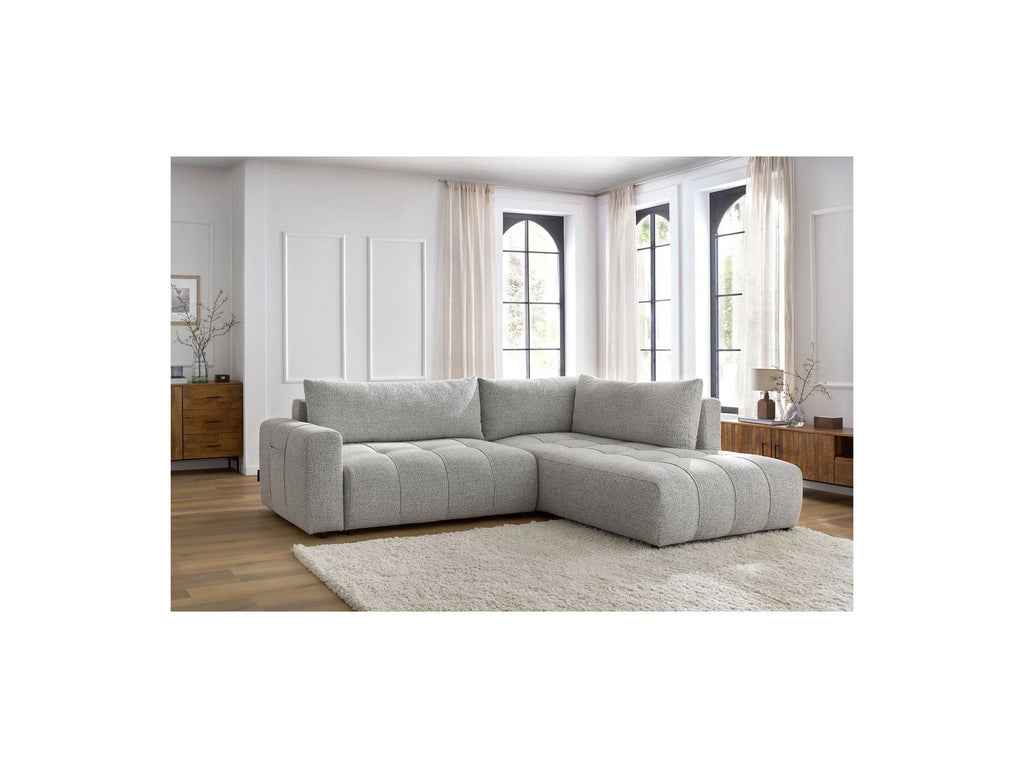 Arsene - L-Shaped Sofa Bed with Storage - Right-Hand Corner