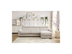 Canapé D'Angle Réversible Convertible Coffre - 140x190 - Monaco - Velours Côtelé