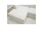 Megeve - Fixed Corner Sofa - Bouclé Fabric - Left Corner