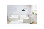Megeve - Fixed Corner Sofa - Bouclé Fabric - Left Corner
