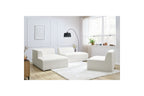 Megeve - Fixed Corner Sofa - Bouclé Fabric - Left Corner