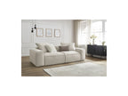 Boheme - Fixed 3-Seater Straight Sofa - Mottled Fabric