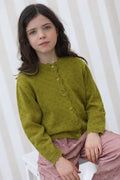 Victoire Cárdigan Tricot Oliva - Niño niña