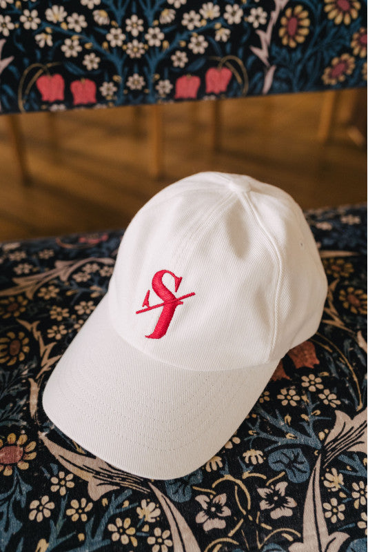 Jules White Denim Cap