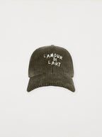 Gorra L'Amour De L'Art Terciopelo Caqui