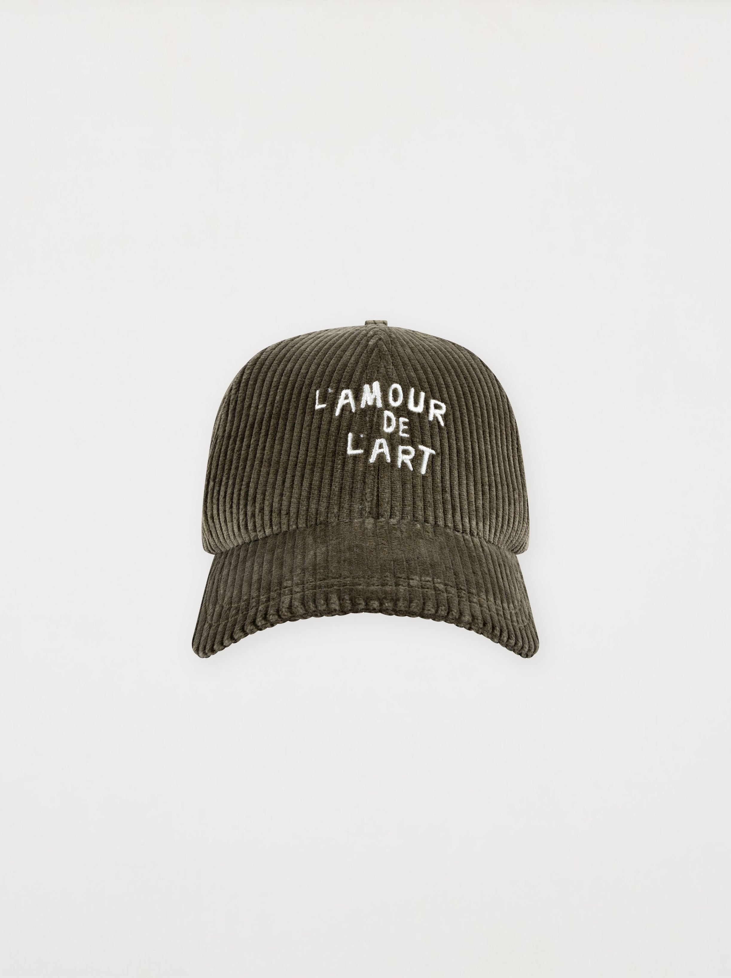 Gorra L'Amour De L'Art Terciopelo Caqui
