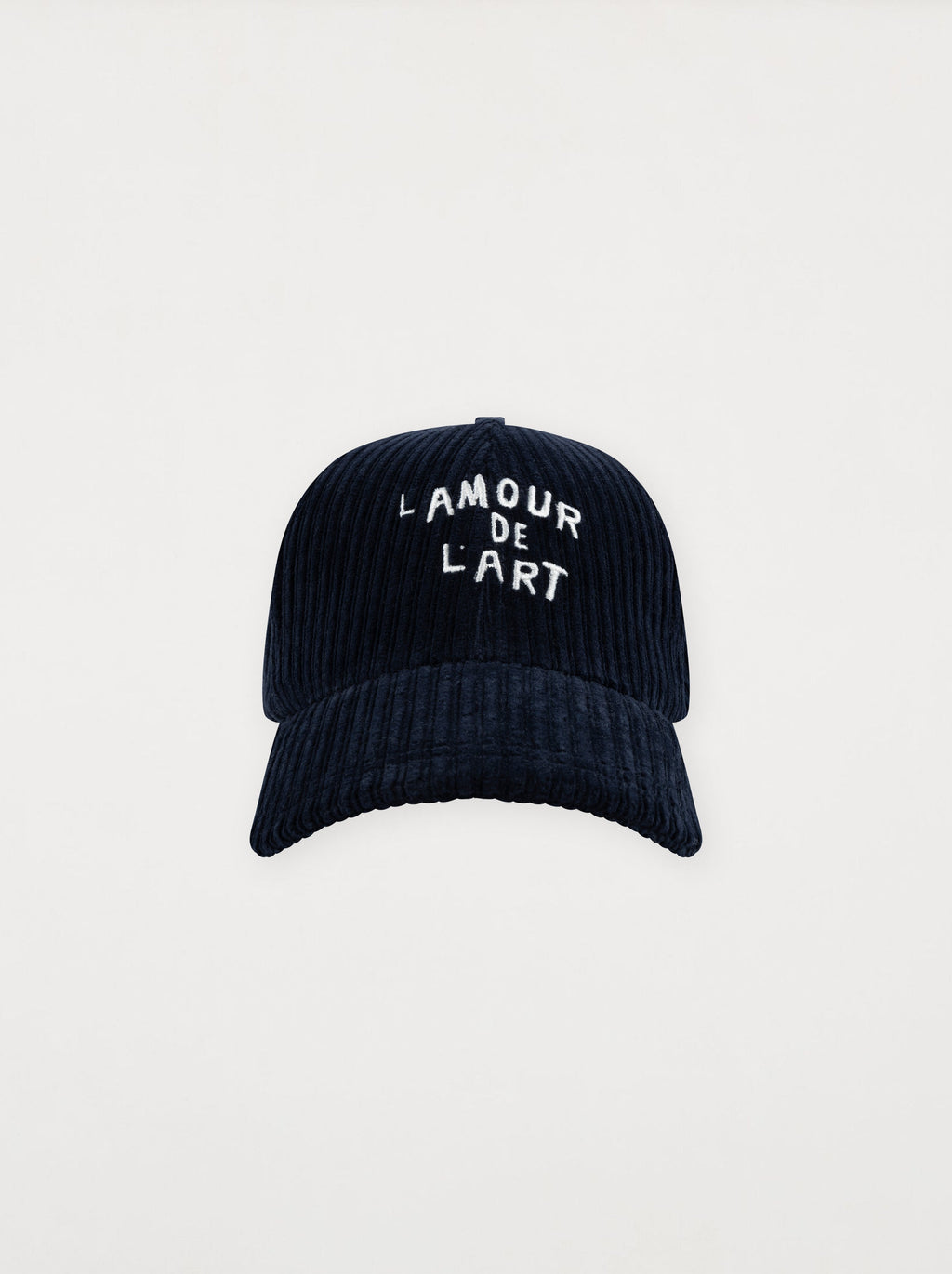Gorra L'Amour De L'Art Terciopelo Azul Medianoche