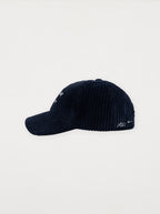 Gorra L'Amour De L'Art Terciopelo Azul Medianoche