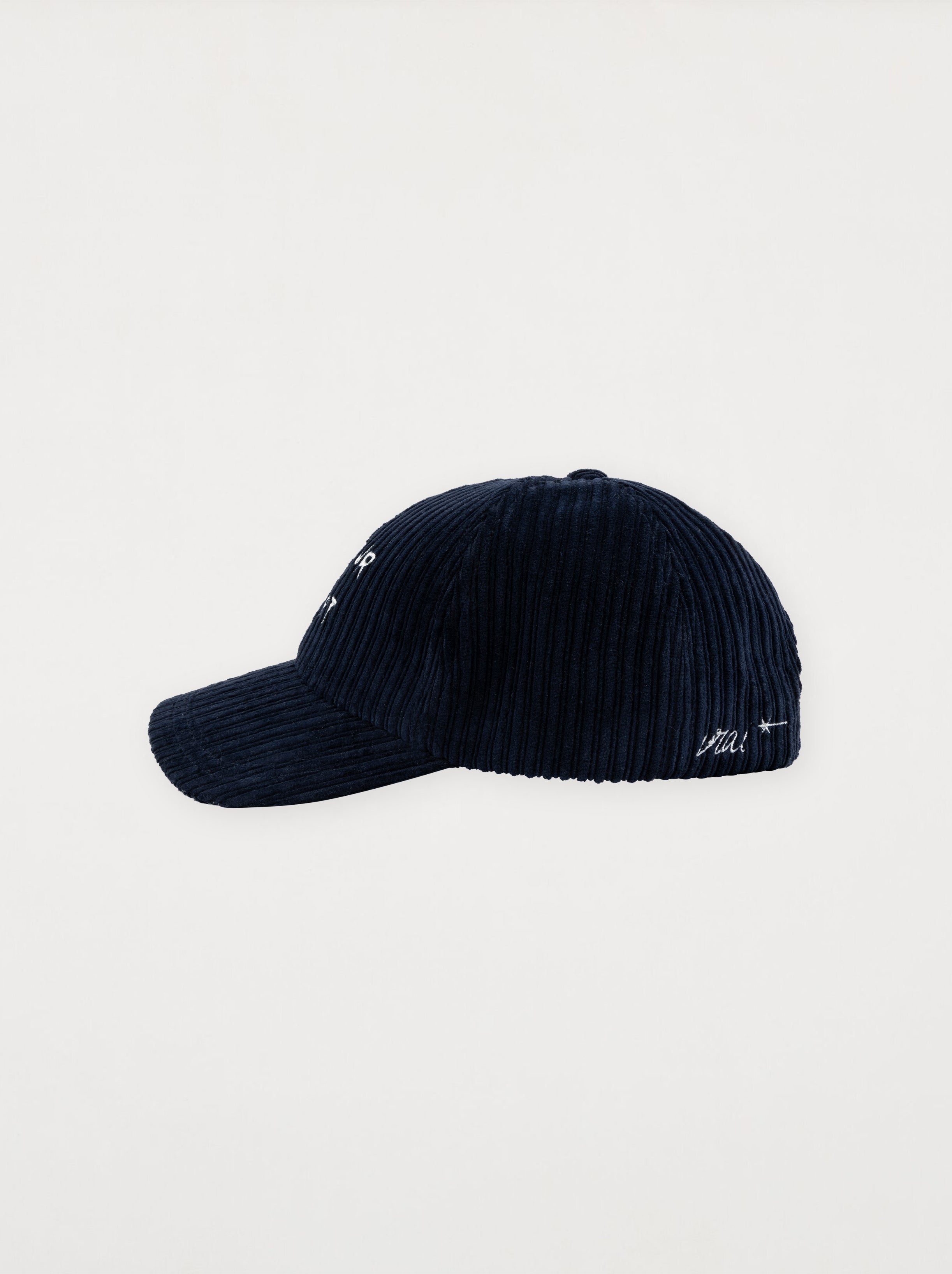 Gorra L'Amour De L'Art Terciopelo Azul Medianoche