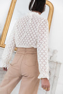 CASSIAN Crudo - Camisa Bordada