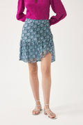 Cassy Mini Skirt - Blue