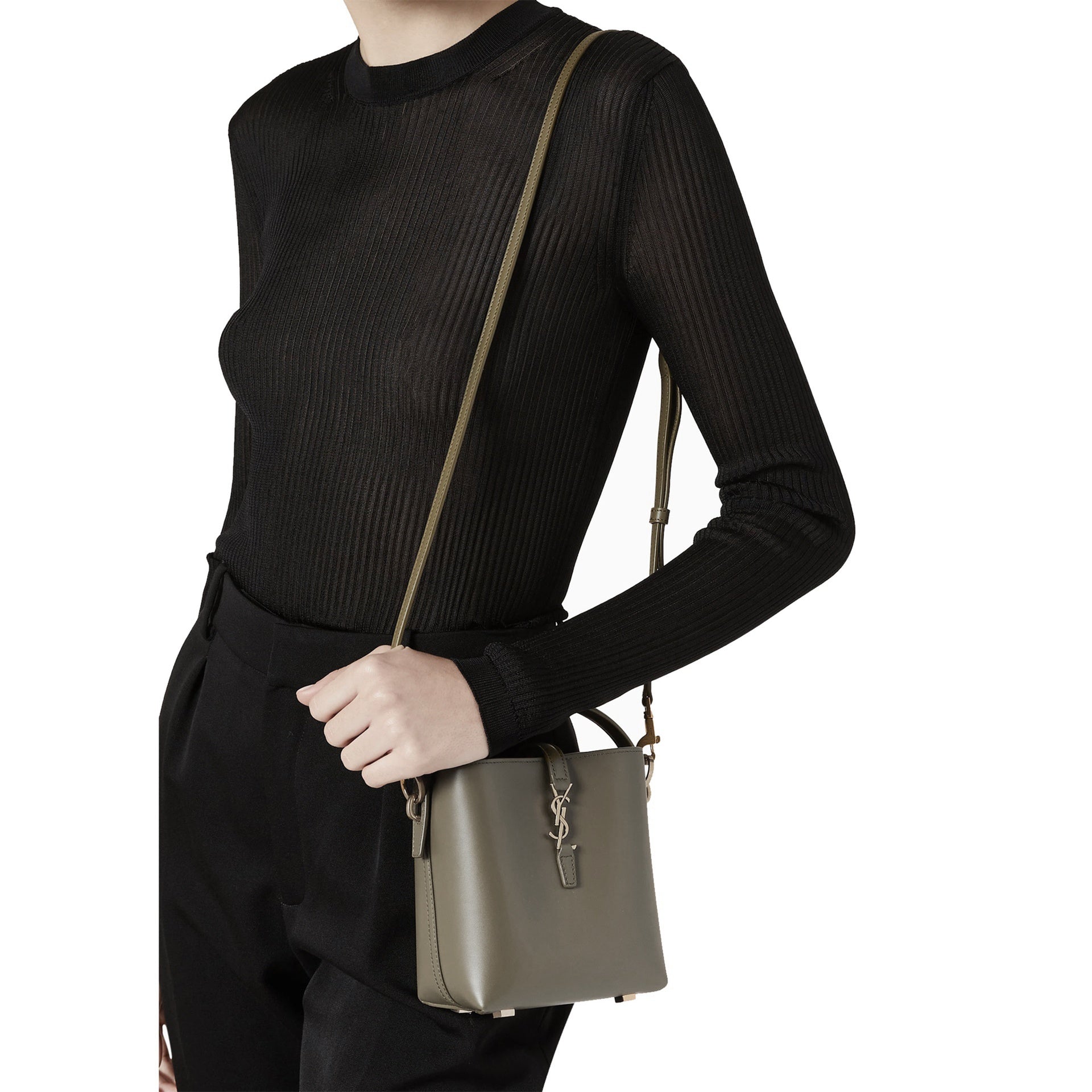 Saint Laurent - Bolso bandolera Le 37 Mini - Mujeres - Verde