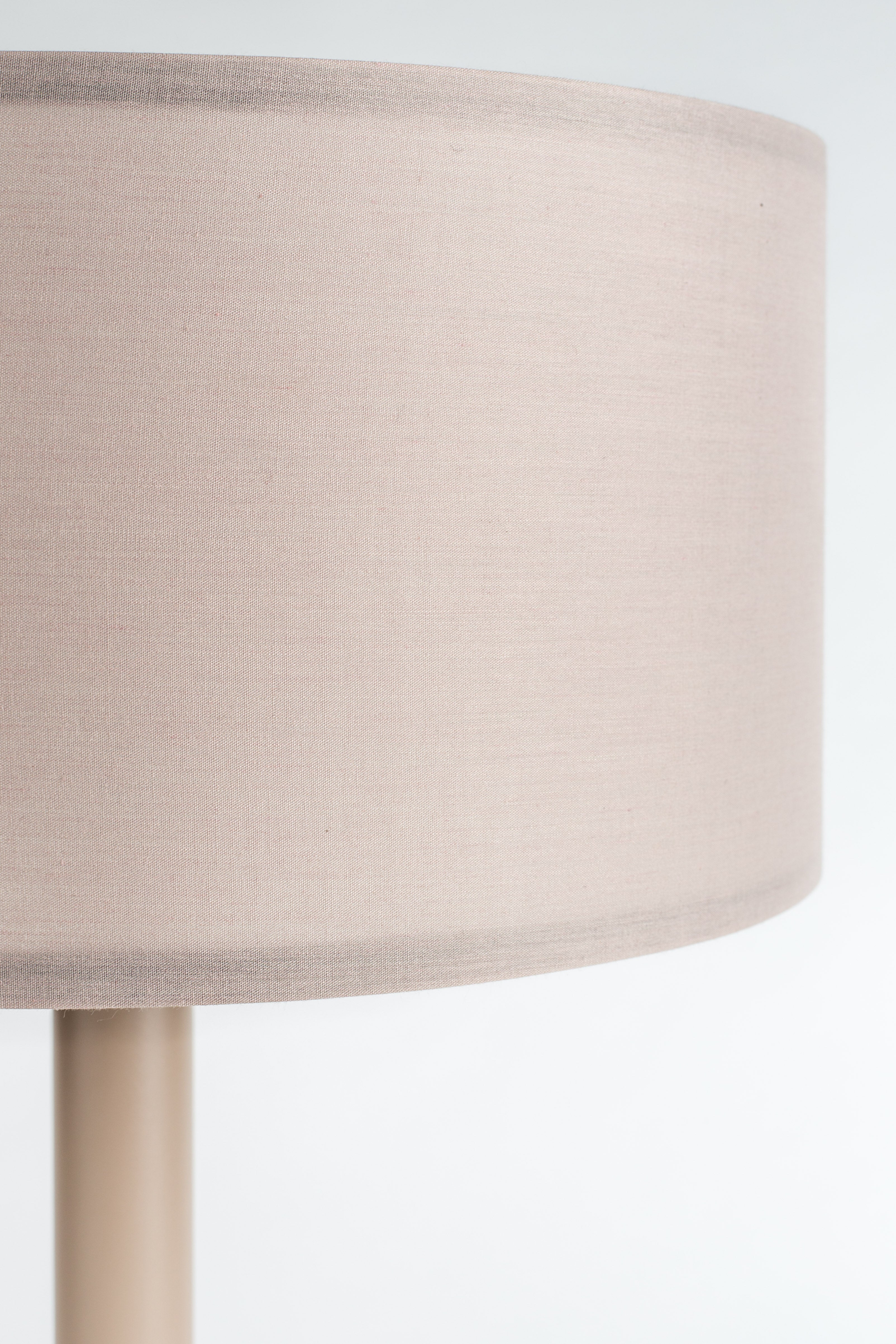 Shelby - Table Lamp - Metal - Taupe/Brown