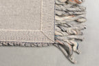 Frills - Rectangular Rug - Wool - Grey/Blue