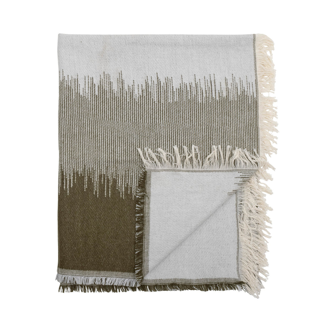 Lucienne - Set of 2 Throws - Green - Acrylic