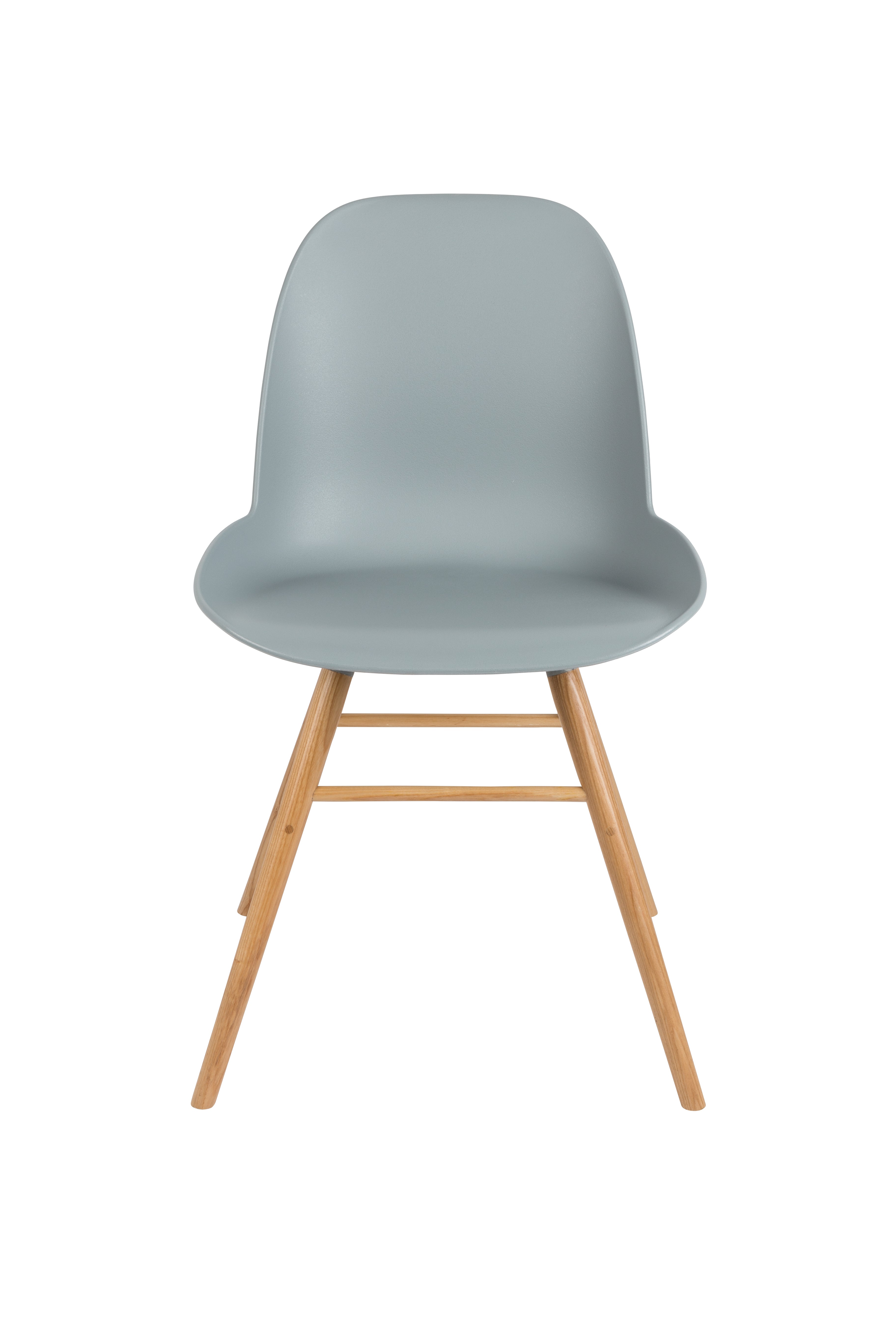 Albert Kuip - Silla de Comedor - Plástico Polipropileno - Gris Claro