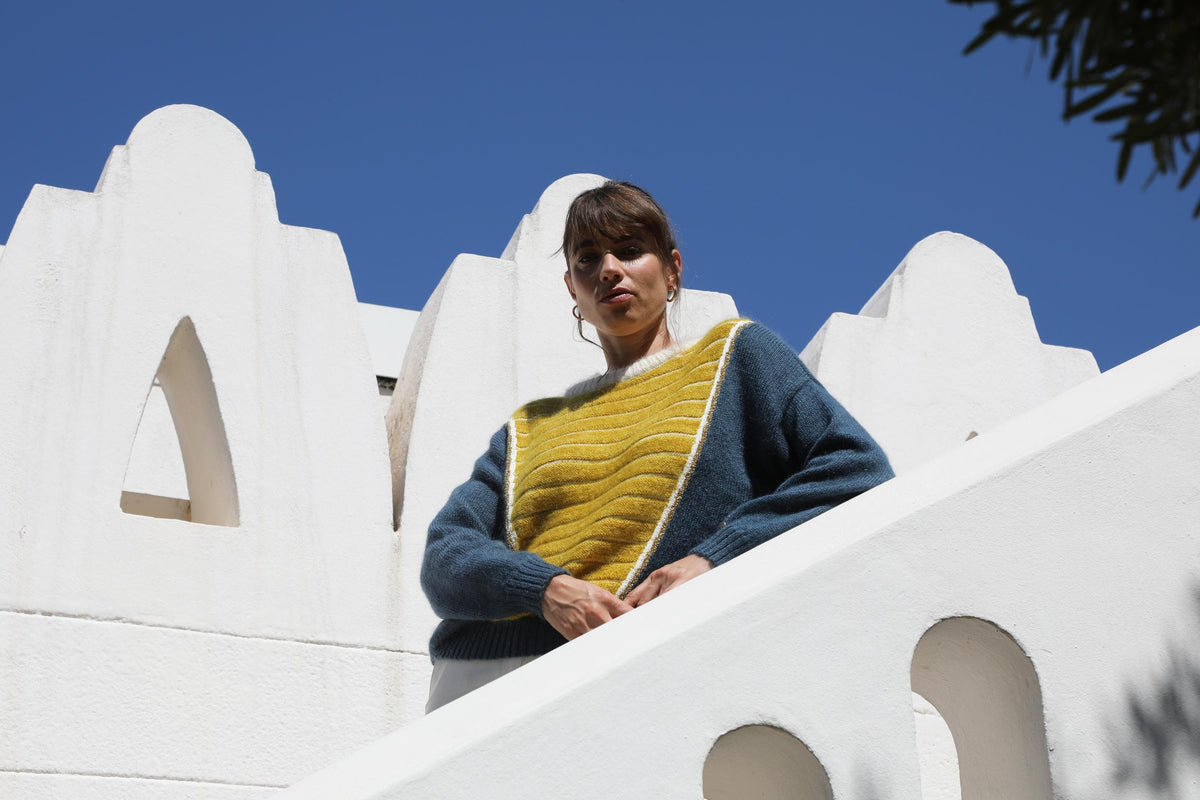 Pullover Petra Dunkel Palme