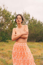 Falda Cécilia Rosa Orgánica
