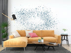 Mural Celeste - Fondo blanco