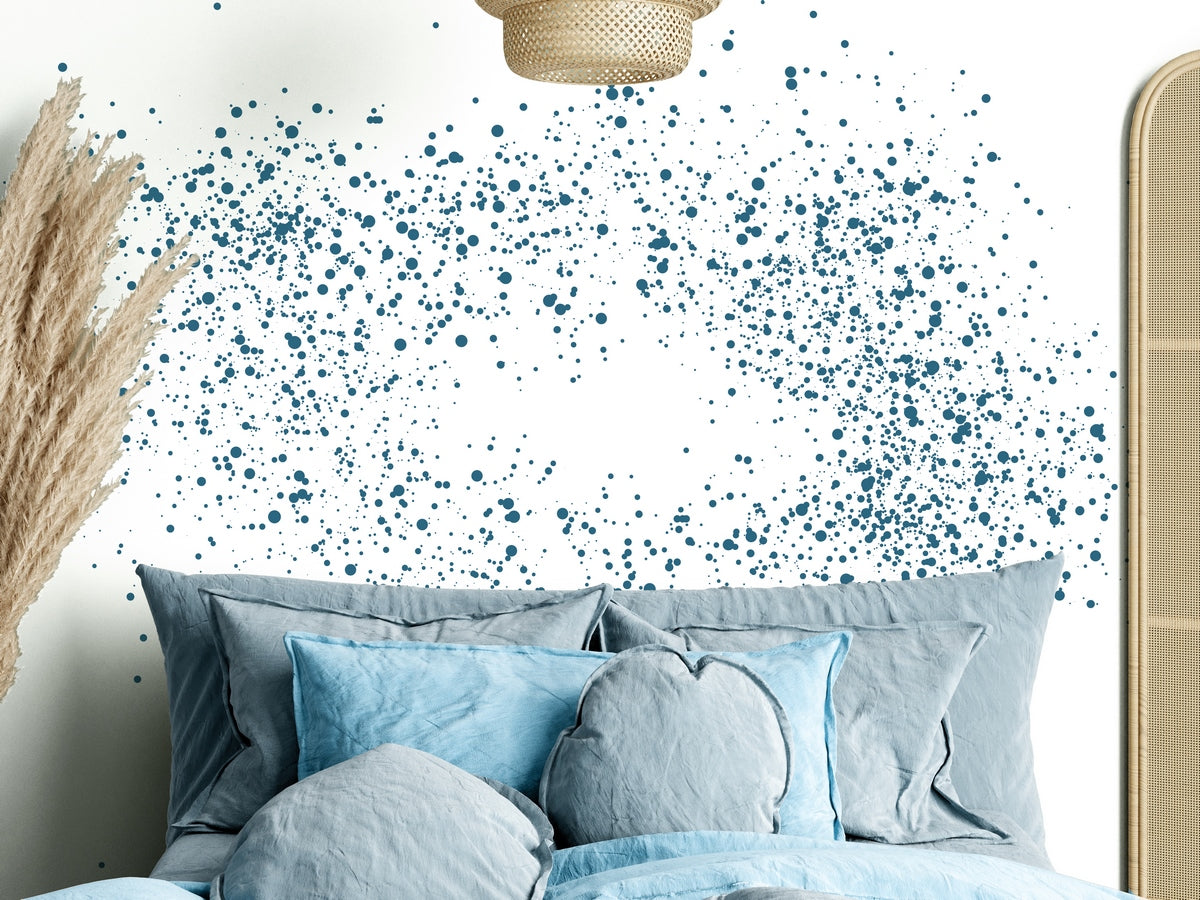 Mural Celeste - Fondo blanco