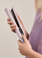 Ceramic Air Styler Dual - Plancha-Secador Iónico 2 en 1 para Pelo Húmedo o Seco con Revestimiento de Cerámica - Lavanda