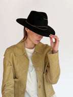 Lea Felt Hat - Black