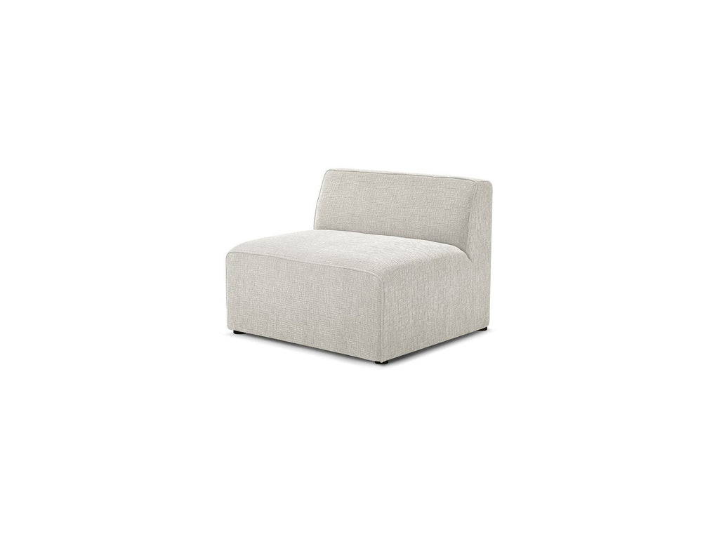 Chauffeuse 1 Place Pour Canapé Modulable - Megeve - Tissu Texturé