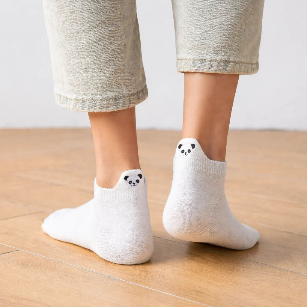Chaussettes Languette Panda