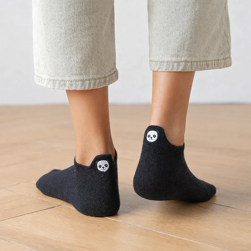 Chaussettes Languette Panda