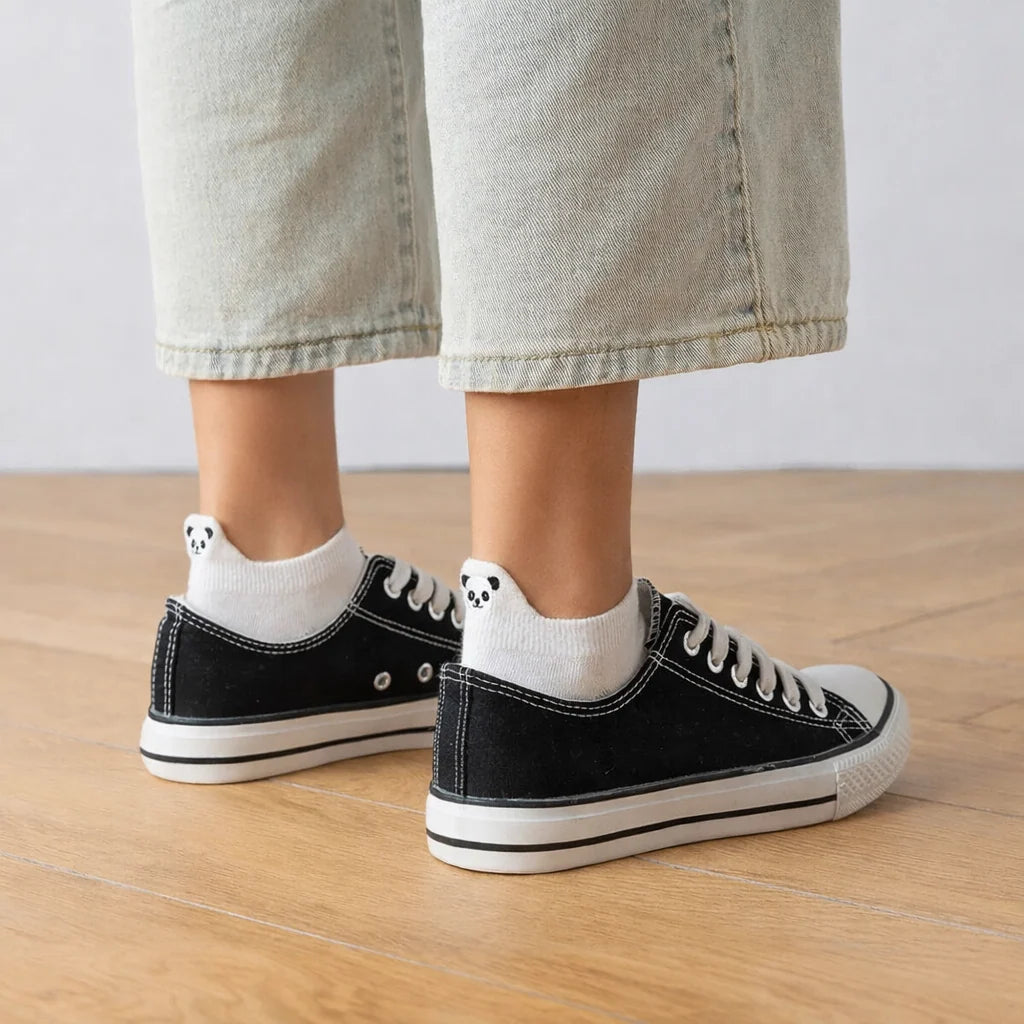 Chaussettes Languette Panda