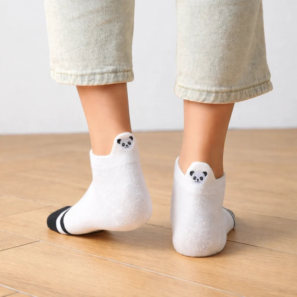 Chaussettes Languette Panda
