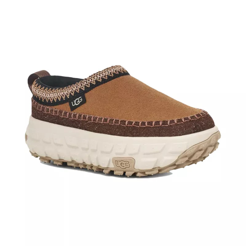 Venture Daze Slippers - Brown, White