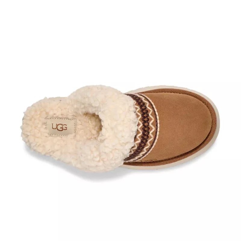 W Disquette Atherson Slippers - Chestnut