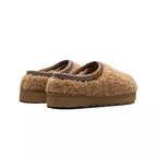 W Tasman Maxi Curly Slippers - Chestnut