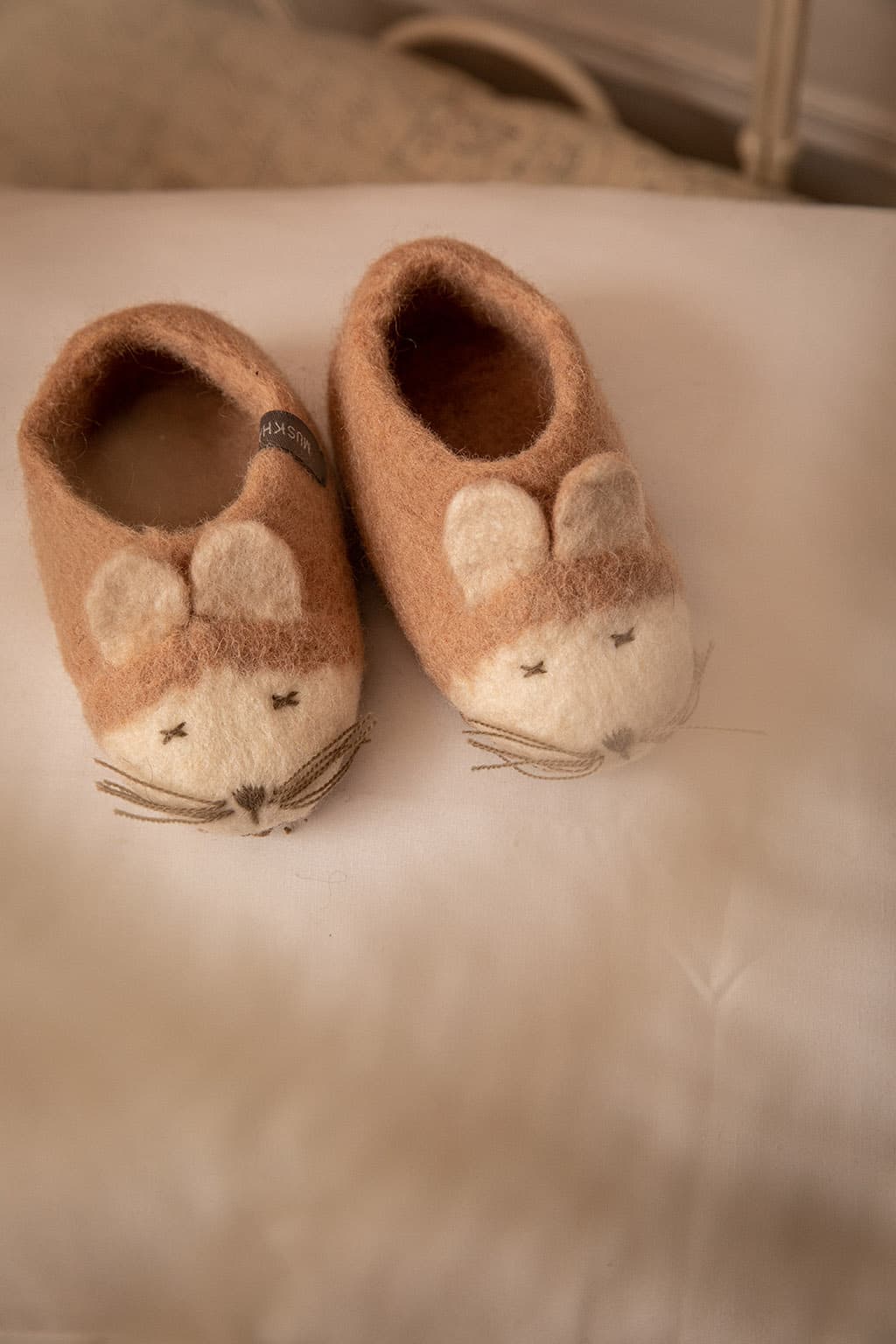 Chaussons Souris - Nude