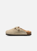 Chaussons Fourrés - Beige - Femme