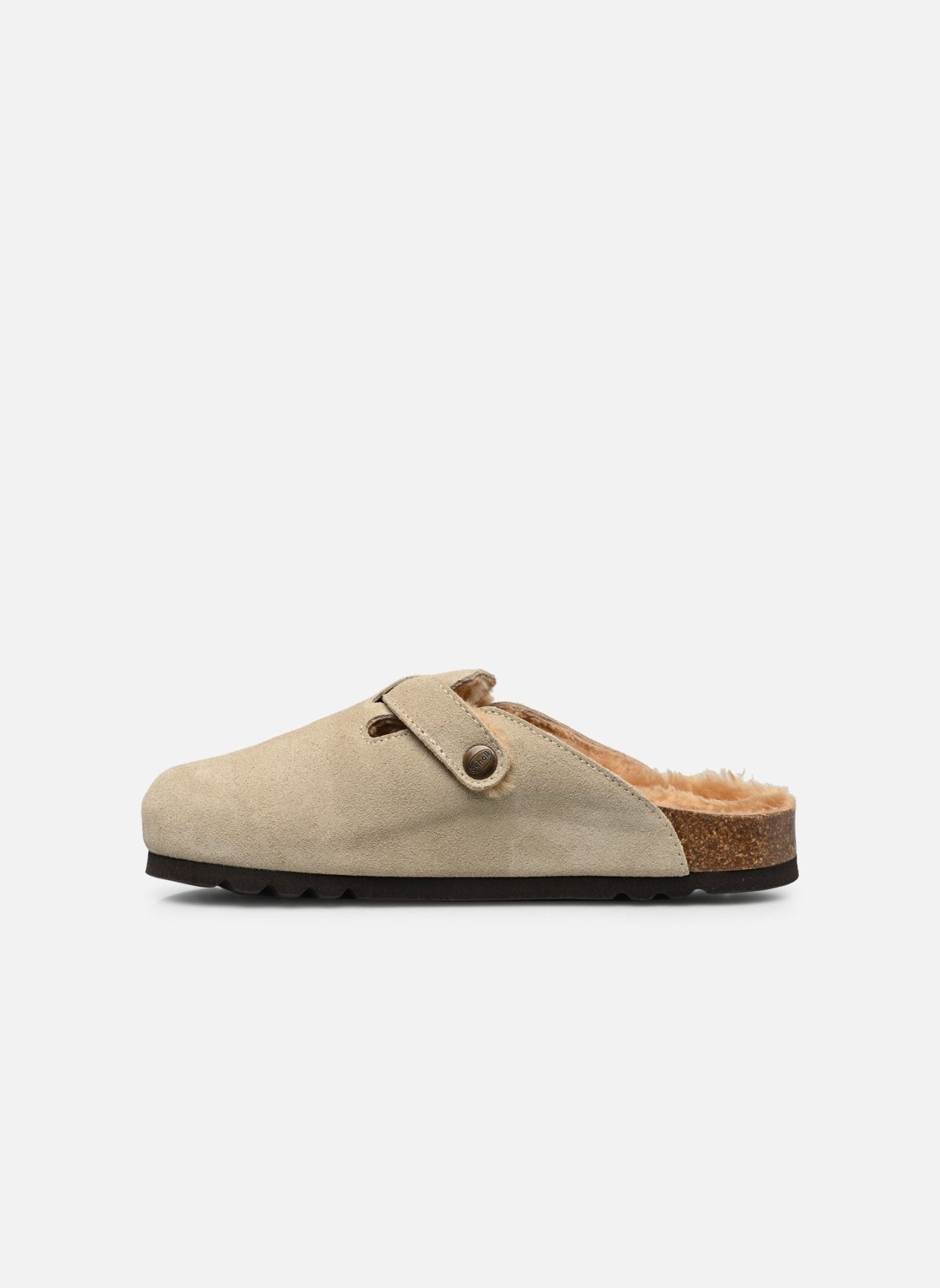 Chaussons Fourrés - Beige - Femme