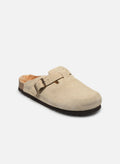 Chaussons Fourrés - Beige - Femme