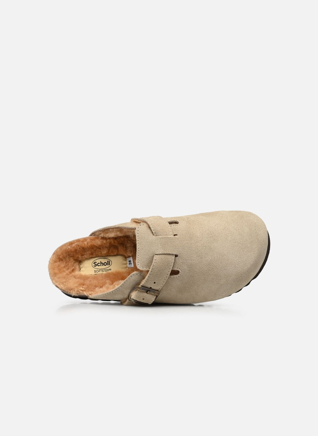 Chaussons Fourrés - Beige - Femme