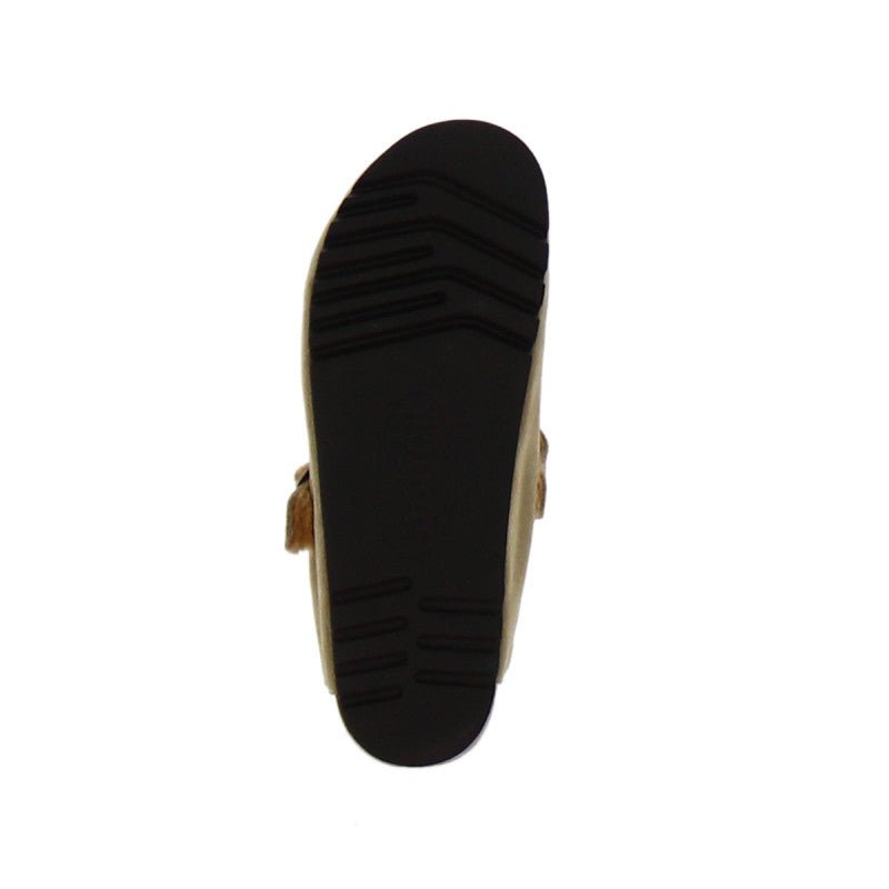 Chaussons Fourrés - Beige - Femme