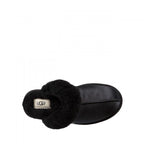 Scuffette II Satin Slippers - Black - Women