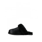 Scuffette II Satin Slippers - Black - Women