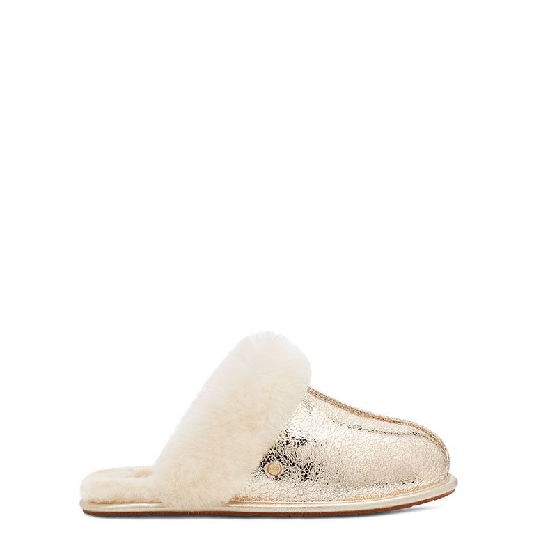 Chaussons Scuffette Ii Metallic Sparkle - Or - Femme